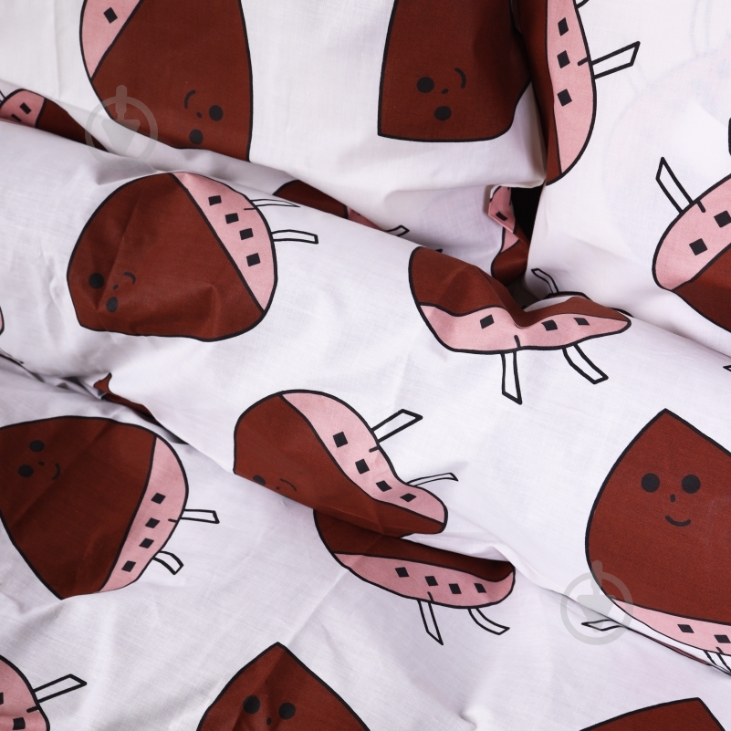 Комплект постельного белья MirSon Ranforce Elite 17-0465 Daisy мульти - фото 4