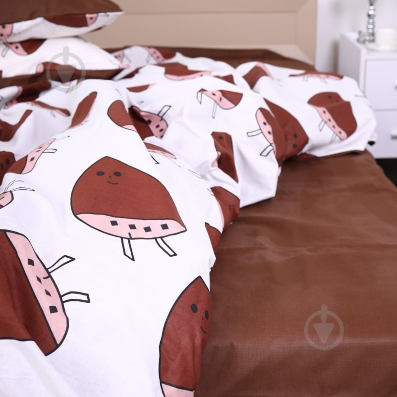 Комплект постельного белья MirSon Ranforce Elite 17-0465 Daisy мульти - фото 5