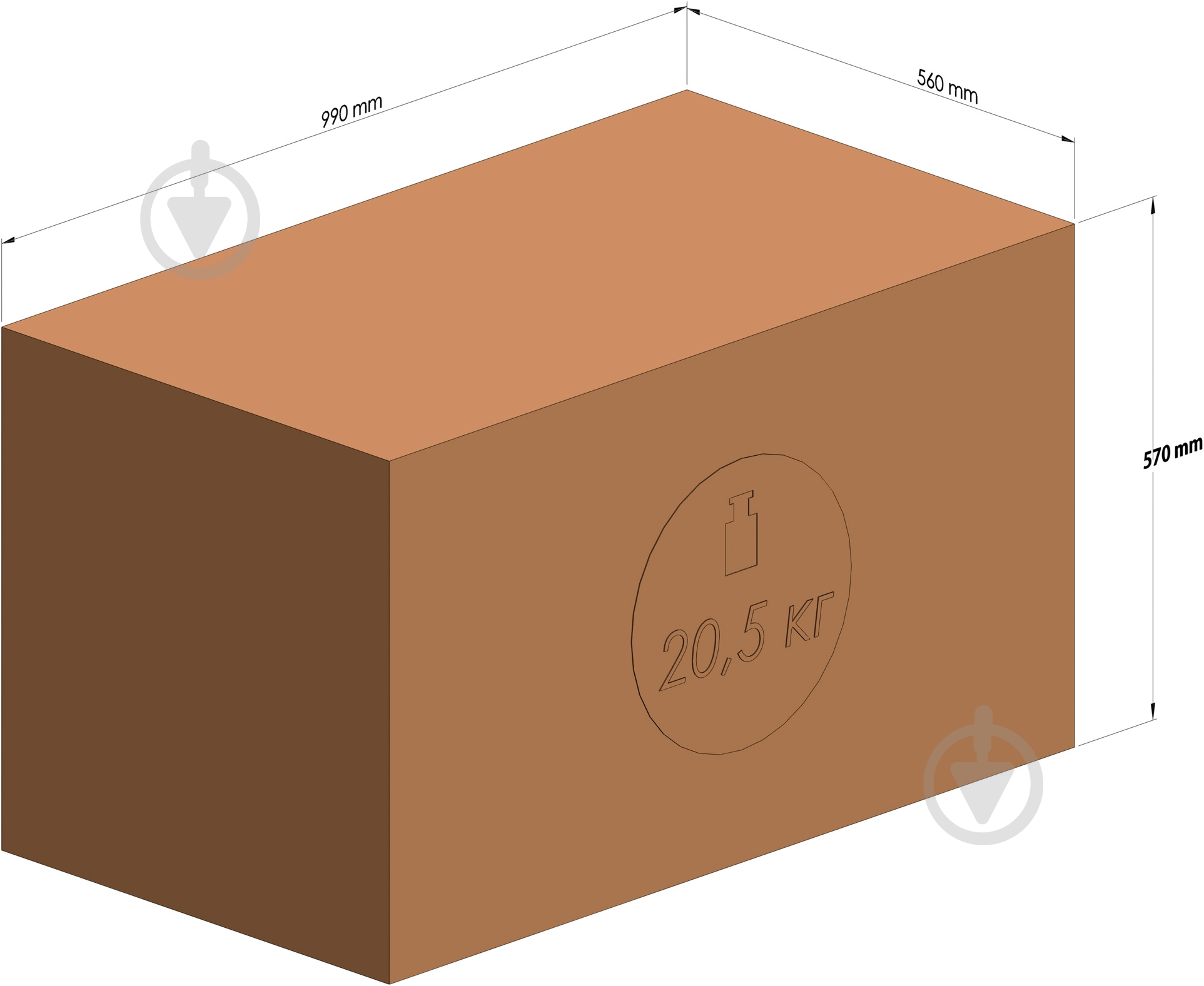 Вытяжка Eleyus Titan A 1000 LED SMD 90 BG - фото 13