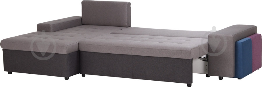 Диван кутовий ADK Канзас Е52 лівосторонній сірий 2650x1620x770 мм - фото 3