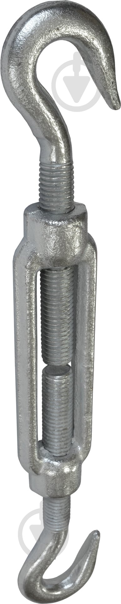 Талреп крюк-крюк 6x110 мм DIN 1480 сталь - фото 1