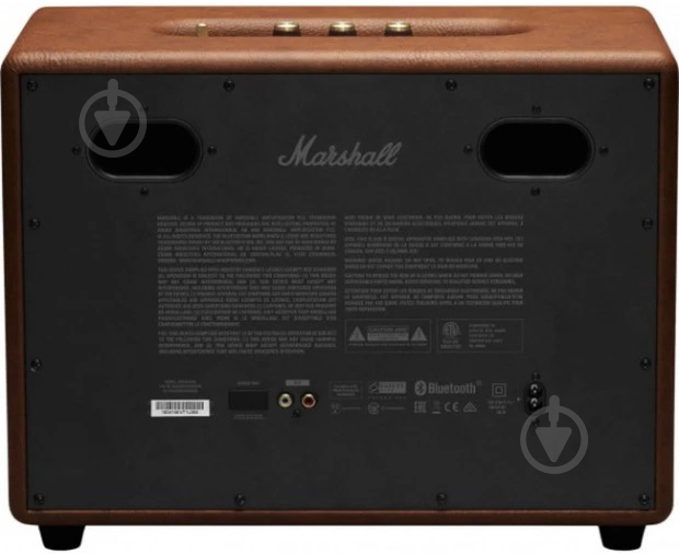 Акустика Marshall Loudest Speaker Woburn II Bluetooth brown (1029935) - фото 4 Акустика Marshall Loudest Speaker Woburn II Bluetooth brown (1029935) - фото 4