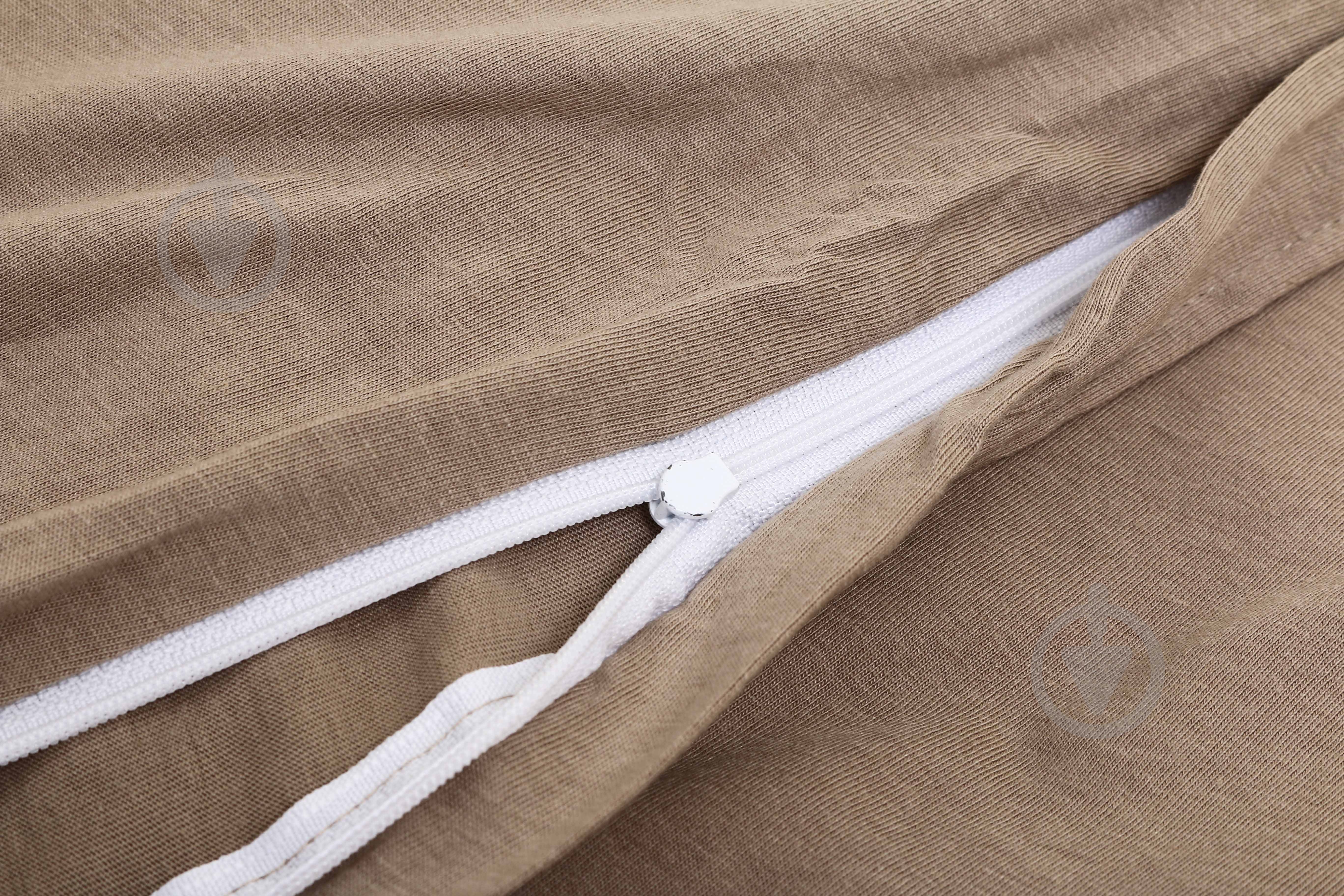 Пододеяльник 160x220 см бежевый KOBE - фото 3