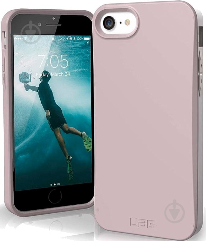 Чехол UAG Outback Lilac для Apple iPhone SE - фото 4