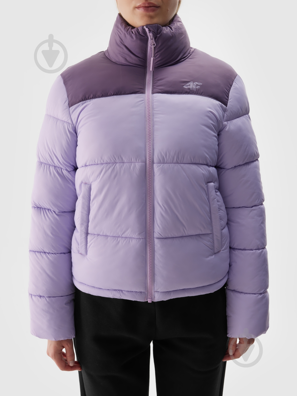 Пуховик жіночий зимовий 4F DOWN JACKET F469 4FWAW24TDJAF469-52S р.XS фіолетовий - фото 4 Пуховик жіночий зимовий 4F DOWN JACKET F469 4FWAW24TDJAF469-52S р.XS фіолетовий - фото 4