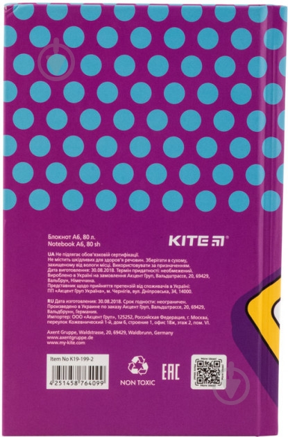 Книга для записей BeSound-2 А6 KITE - фото 2