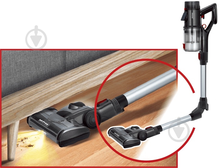 Пылесос аккумуляторный MPM MOD-71 black - фото 10 Пылесос аккумуляторный MPM MOD-71 black - фото 10