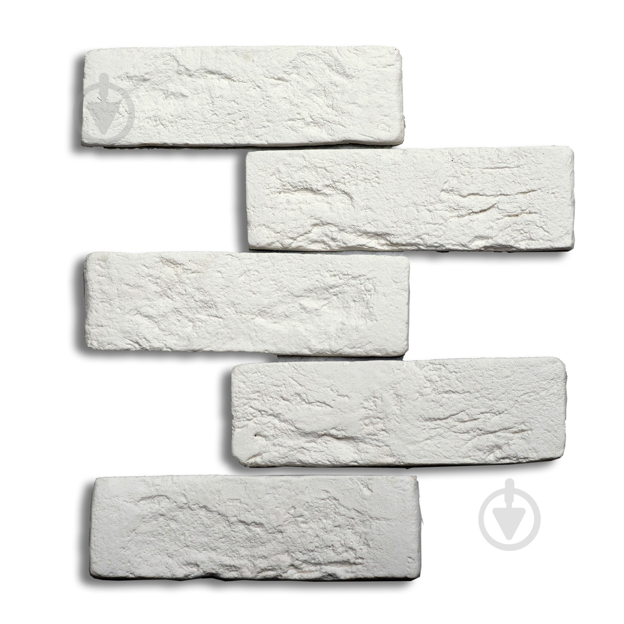 Плитка гіпсова пряма KLVIV DEKOR Peremyshlanska Biala 0,77 кв.м - фото 3