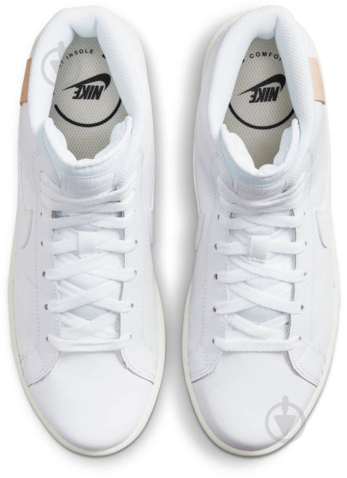 Кроссовки женские демисезонные Nike Court Royale 2 Mid CT1725-100 р.35,5 - фото 6