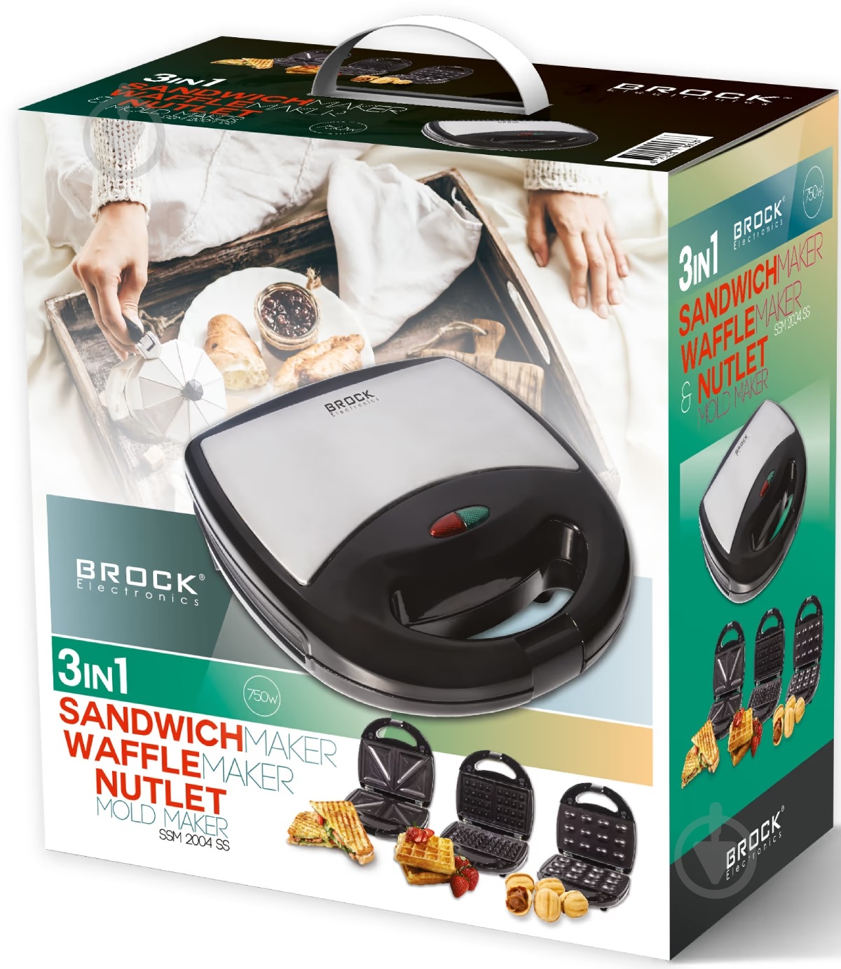 Бутербродница Brock SSM 2004 SS - фото 3