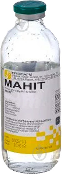 Манит д / инф 15 % раствор 200 мл - фото 1