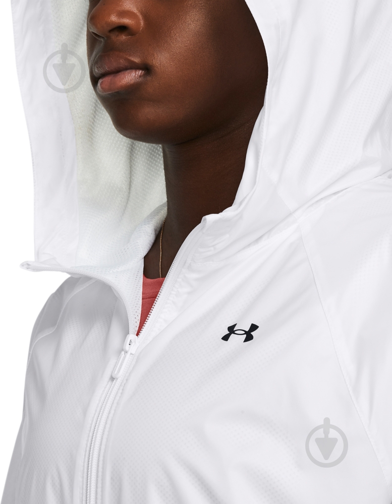 Вітрівка жіноча Under Armour UA SPORT WINDBREAKER JKT 1382698-100 р.XS біла - фото 3