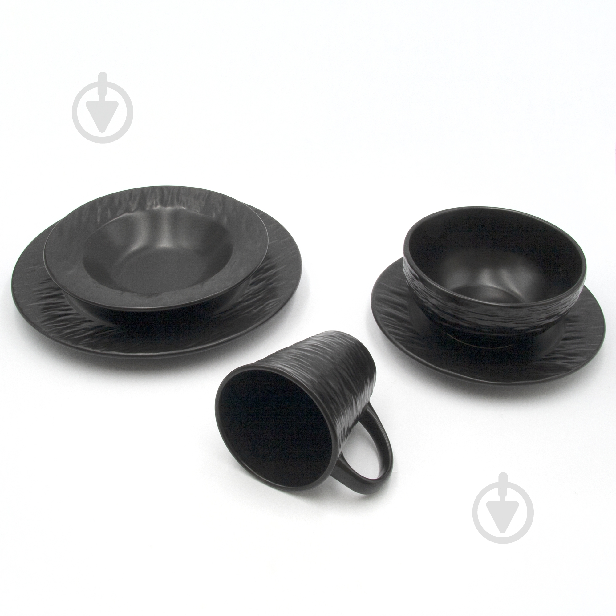 Тарілка обідня Milika Siana Black 26,5 см M0480-TRSC241006-105P-B - фото 4 Тарілка обідня Milika Siana Black 26,5 см M0480-TRSC241006-105P-B - фото 4