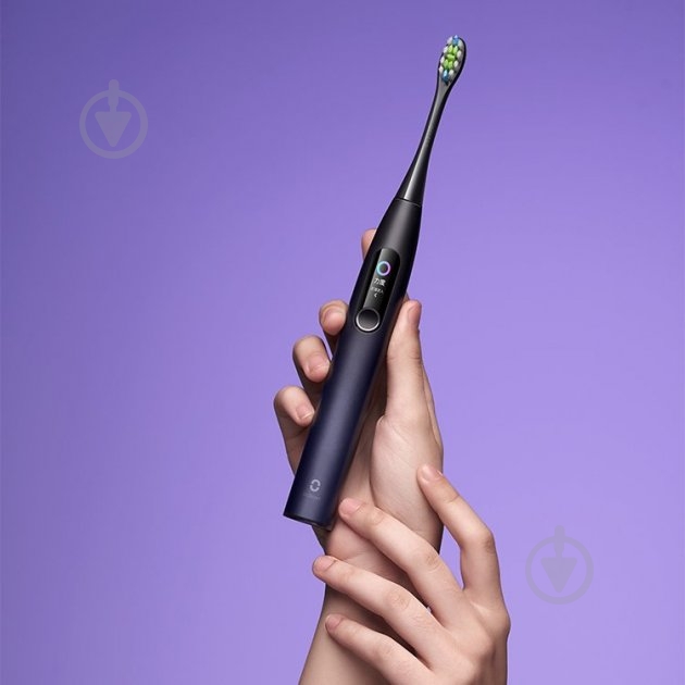 Электрическая зубная щетка Oclean X Pro Aurora Purple (OLED) - фото 7