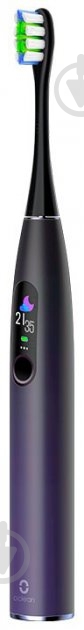 Электрическая зубная щетка Oclean X Pro Aurora Purple (OLED) - фото 2