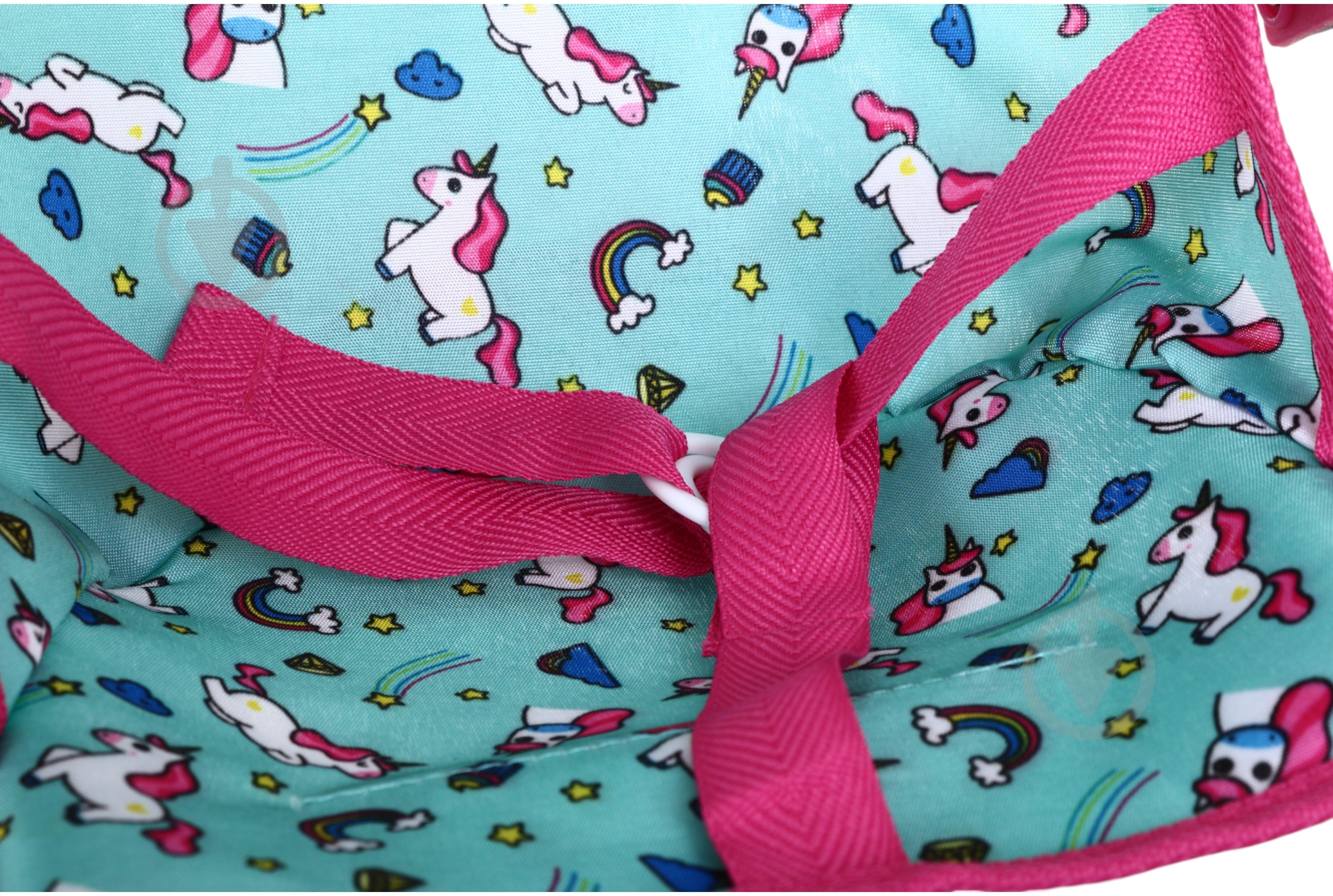 Коляска для ляльок PIXIE Buggy блакитно-рожевий 9318 - фото 9