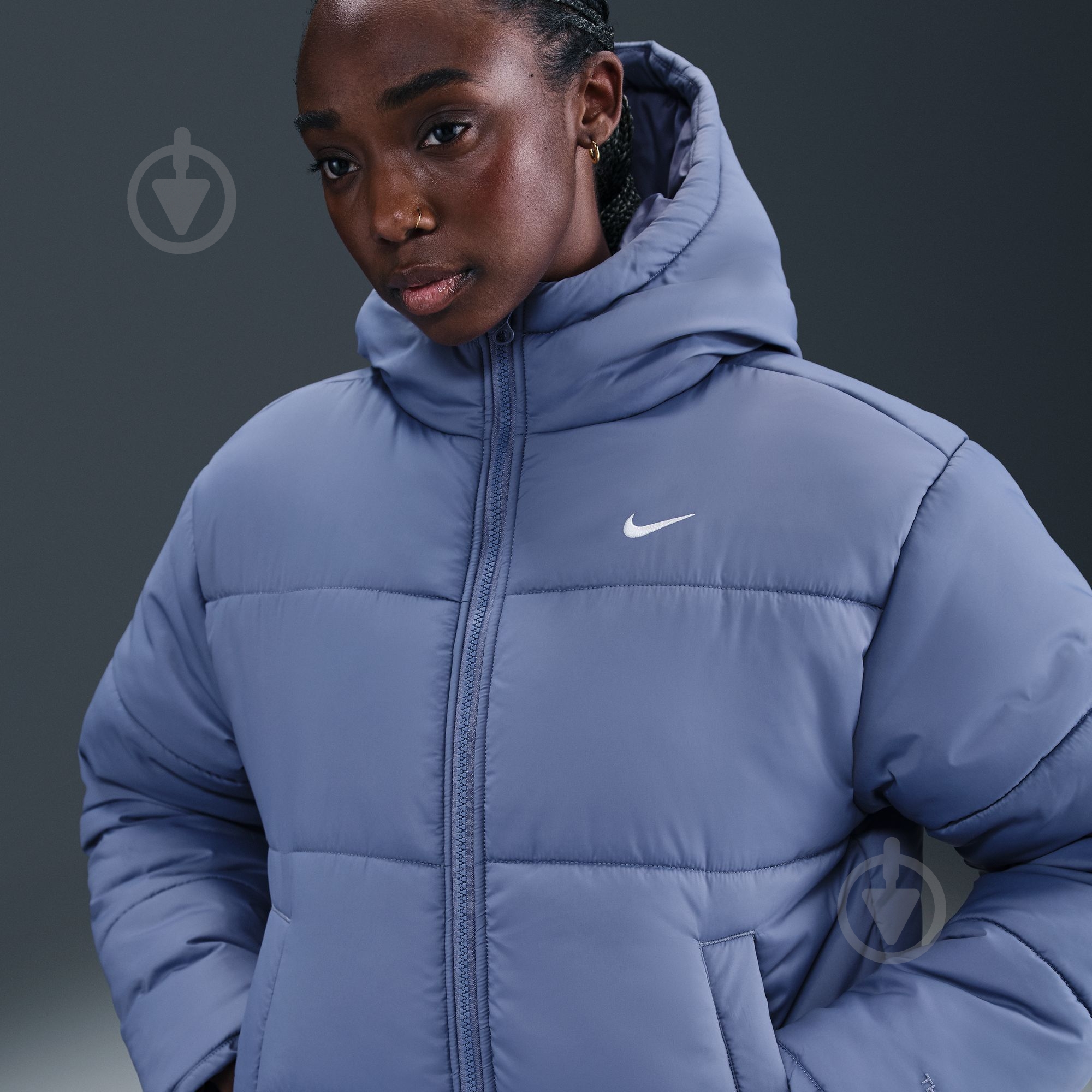 Куртка Nike W NSW TF SYNFL NK CLSC PFR FZ5899-499 р.M - фото 9
