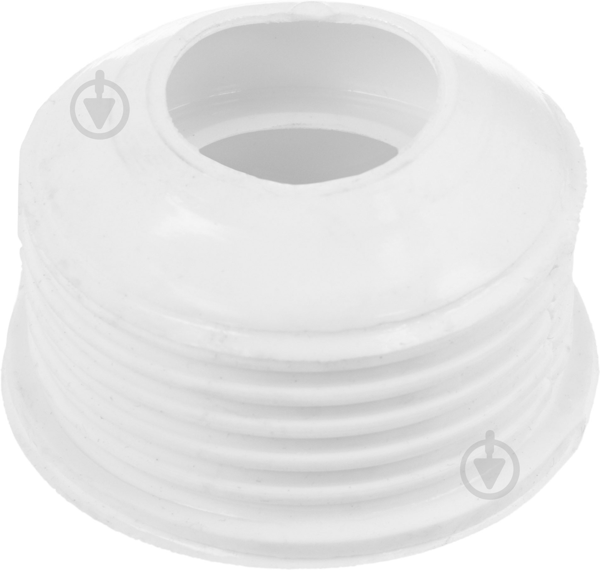 Редукция канализационная Гусак ПВХ белая d50x32 - фото 2