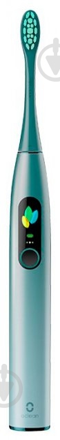 Электрическая зубная щетка Oclean X Pro Mist Green (OLED) - фото 1 Электрическая зубная щетка Oclean X Pro Mist Green (OLED) - фото 1
