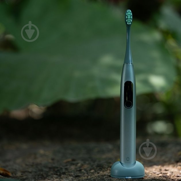 Электрическая зубная щетка Oclean X Pro Mist Green (OLED) - фото 6 Электрическая зубная щетка Oclean X Pro Mist Green (OLED) - фото 6