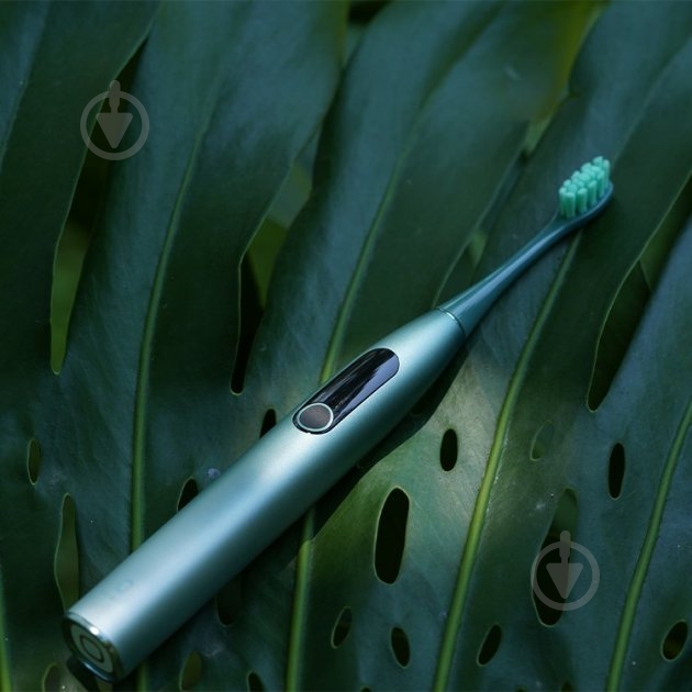 Электрическая зубная щетка Oclean X Pro Mist Green (OLED) - фото 5 Электрическая зубная щетка Oclean X Pro Mist Green (OLED) - фото 5
