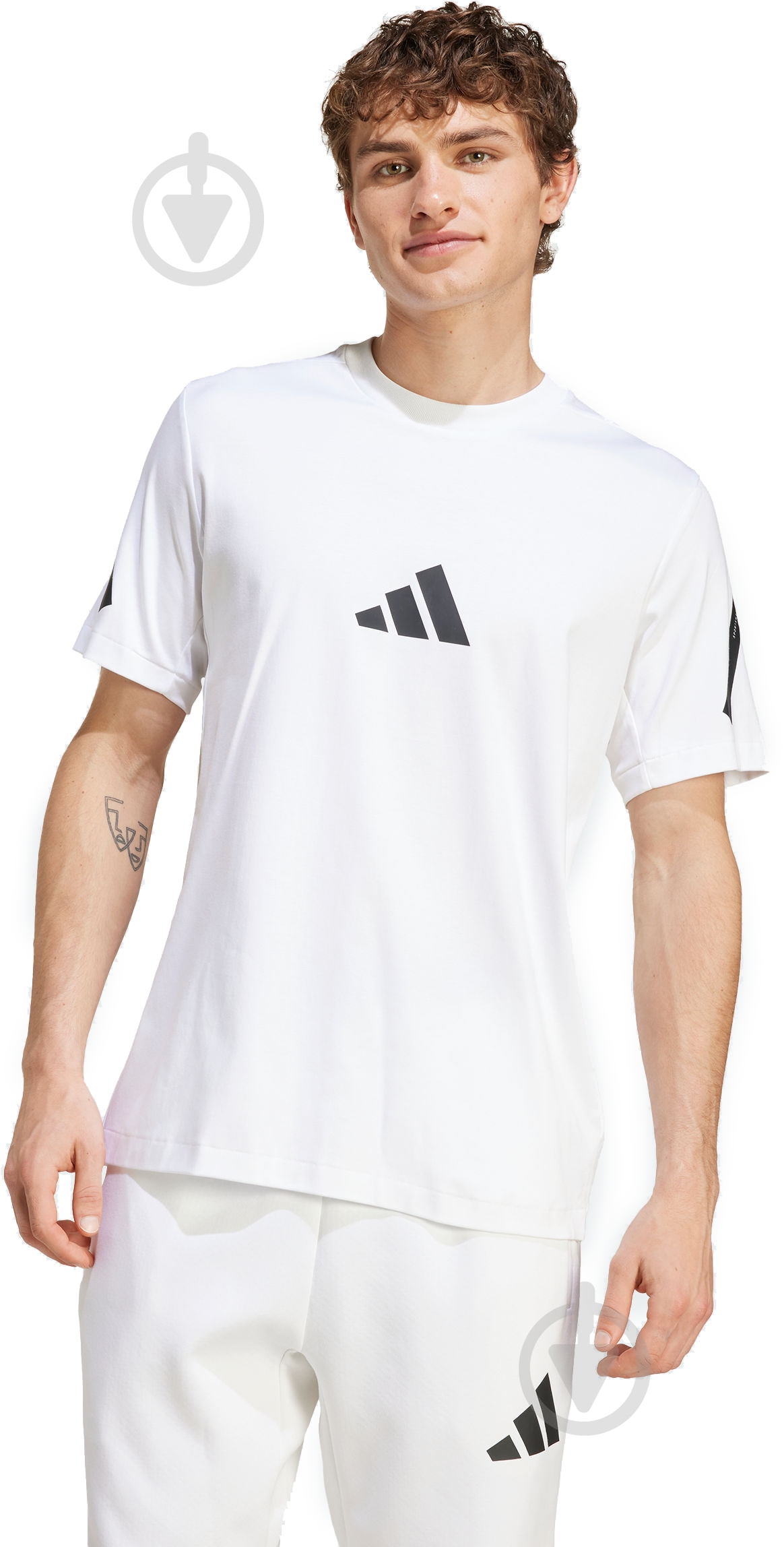ᐉ Футболка Adidas M Z.N.E. TEE JE3078 р.2XL білий • Краща ціна в