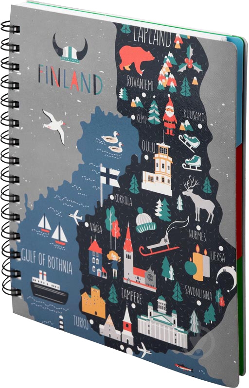 Блокнот Maps-1, 120 л Axent - фото 2