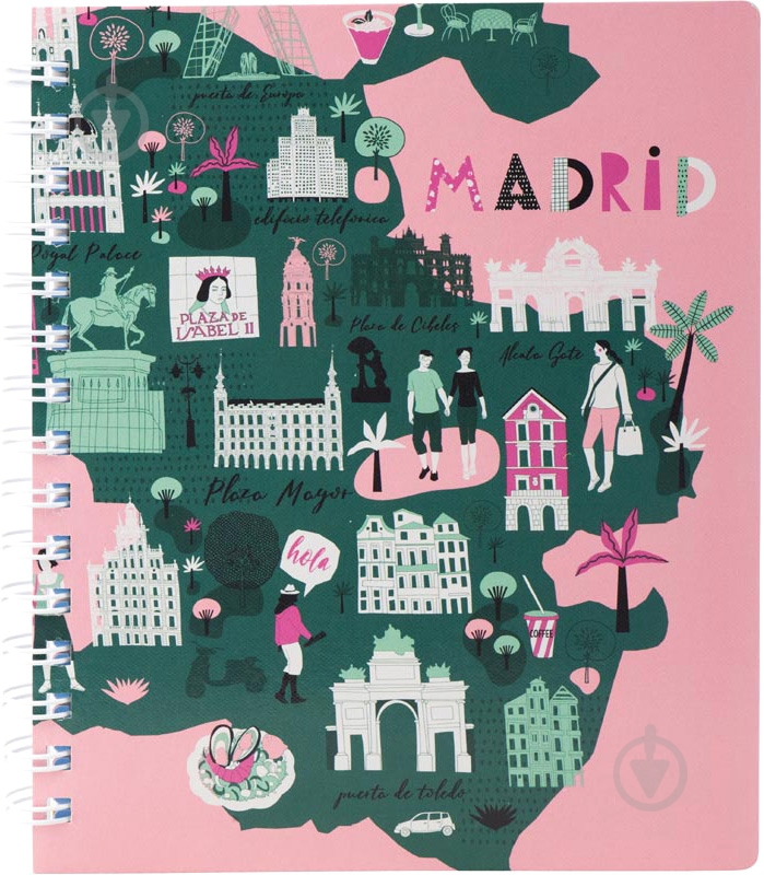 Блокнот Maps-2, 120 л Axent - фото 1