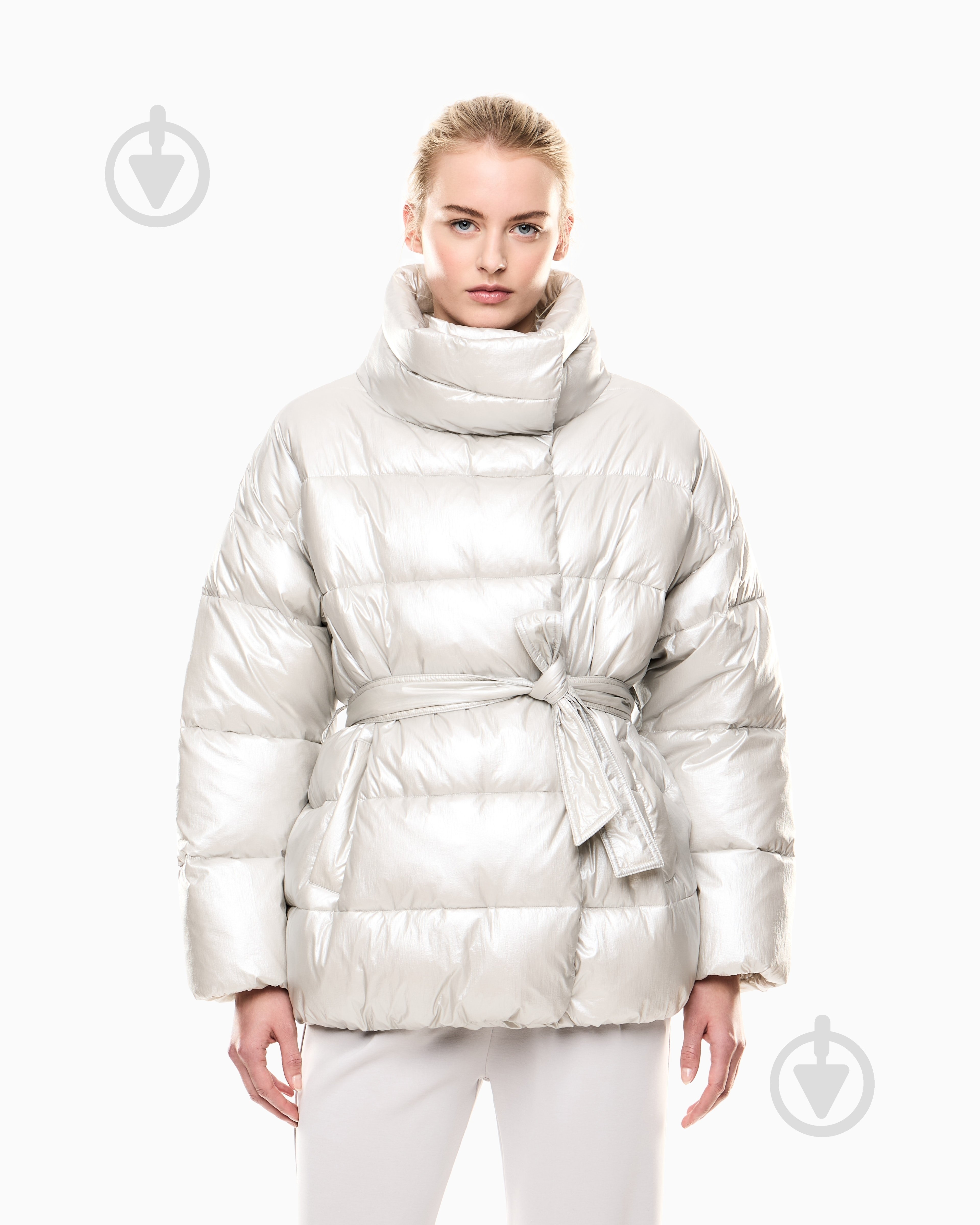 Куртка EA7 PRECIOUS W CABAN ECO DOWN EXTRA PADDED 7W000448-AF15913-U9001 р.M - фото 1