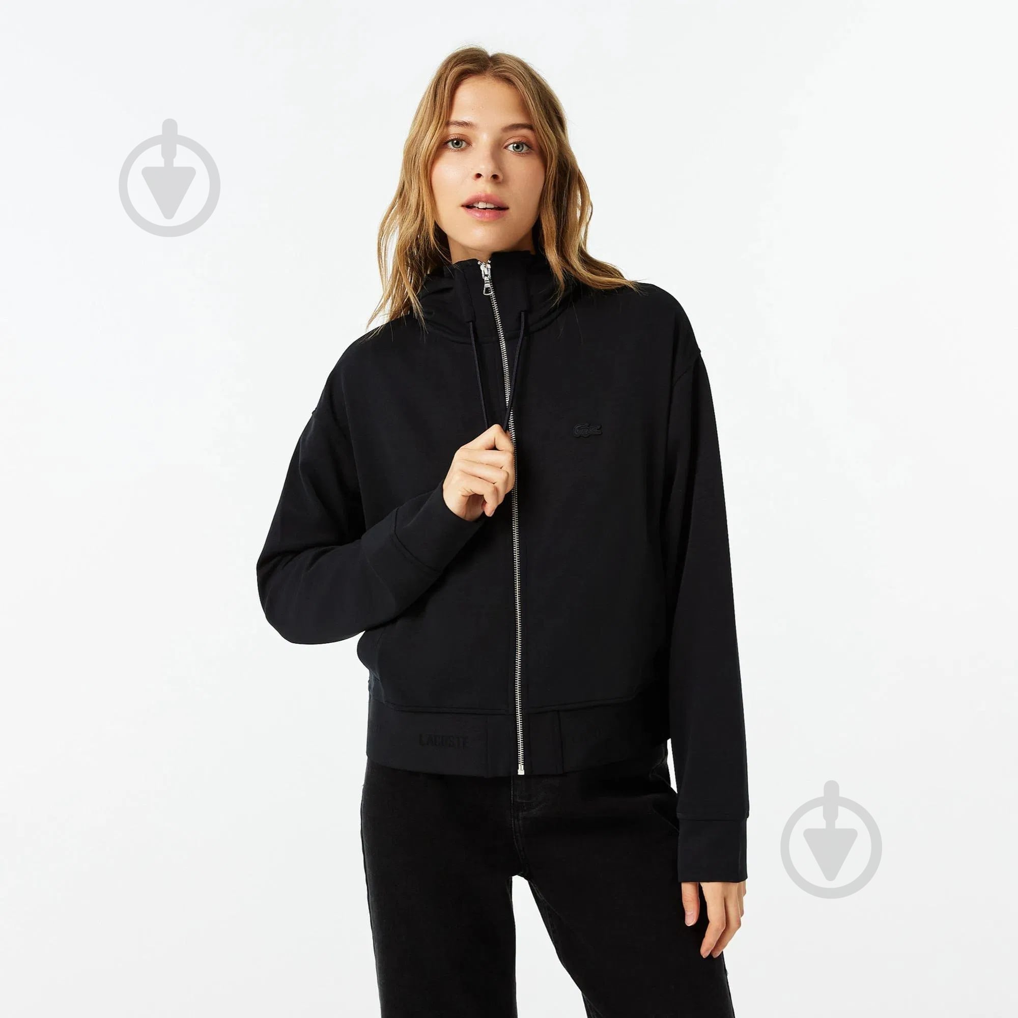 Толстовка Lacoste SF021111L р.M черный - фото 1 Толстовка Lacoste SF021111L р.M черный - фото 1