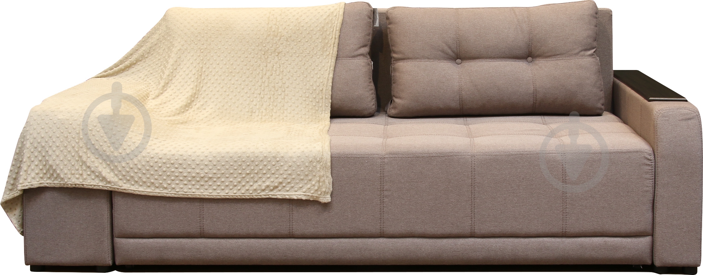 Плед Basic Soft 140x180 см коричневый La Nuit - фото 1