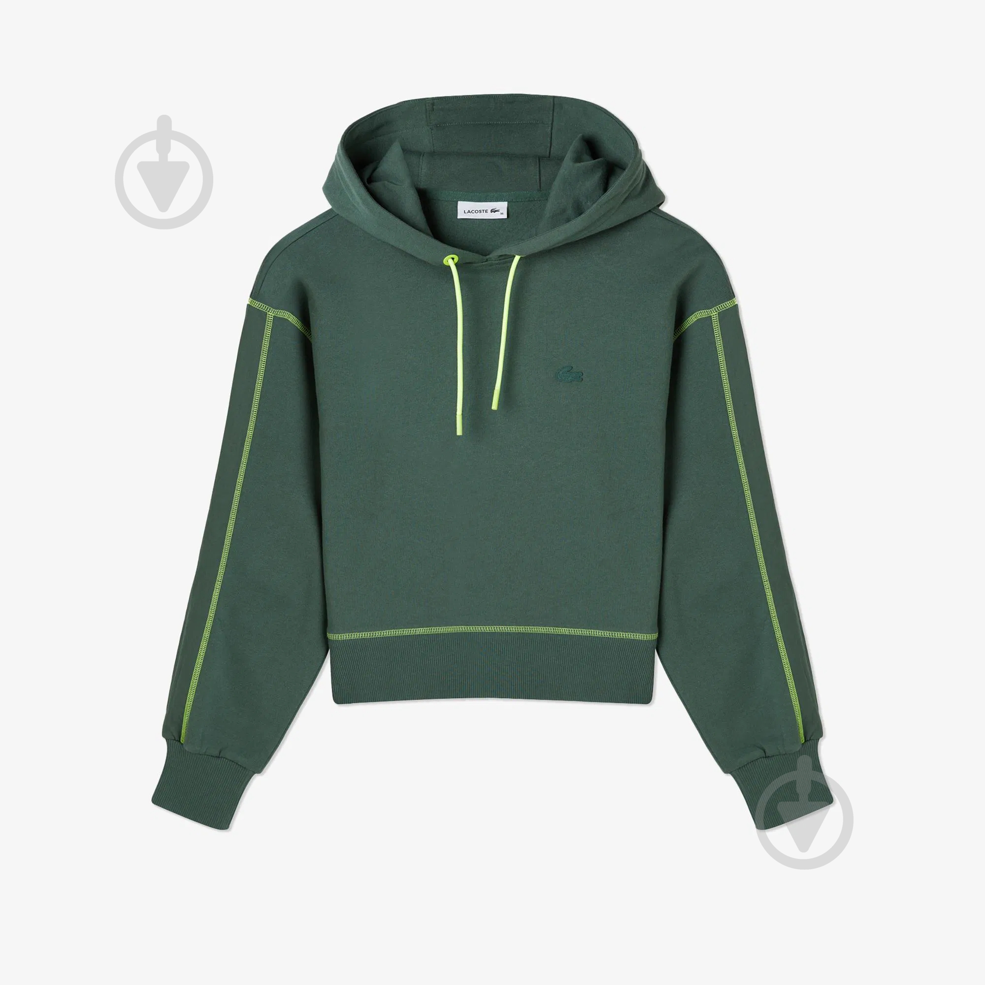 Худи Lacoste SF240303H р.M зеленый - фото 6 Худи Lacoste SF240303H р.M зеленый - фото 6