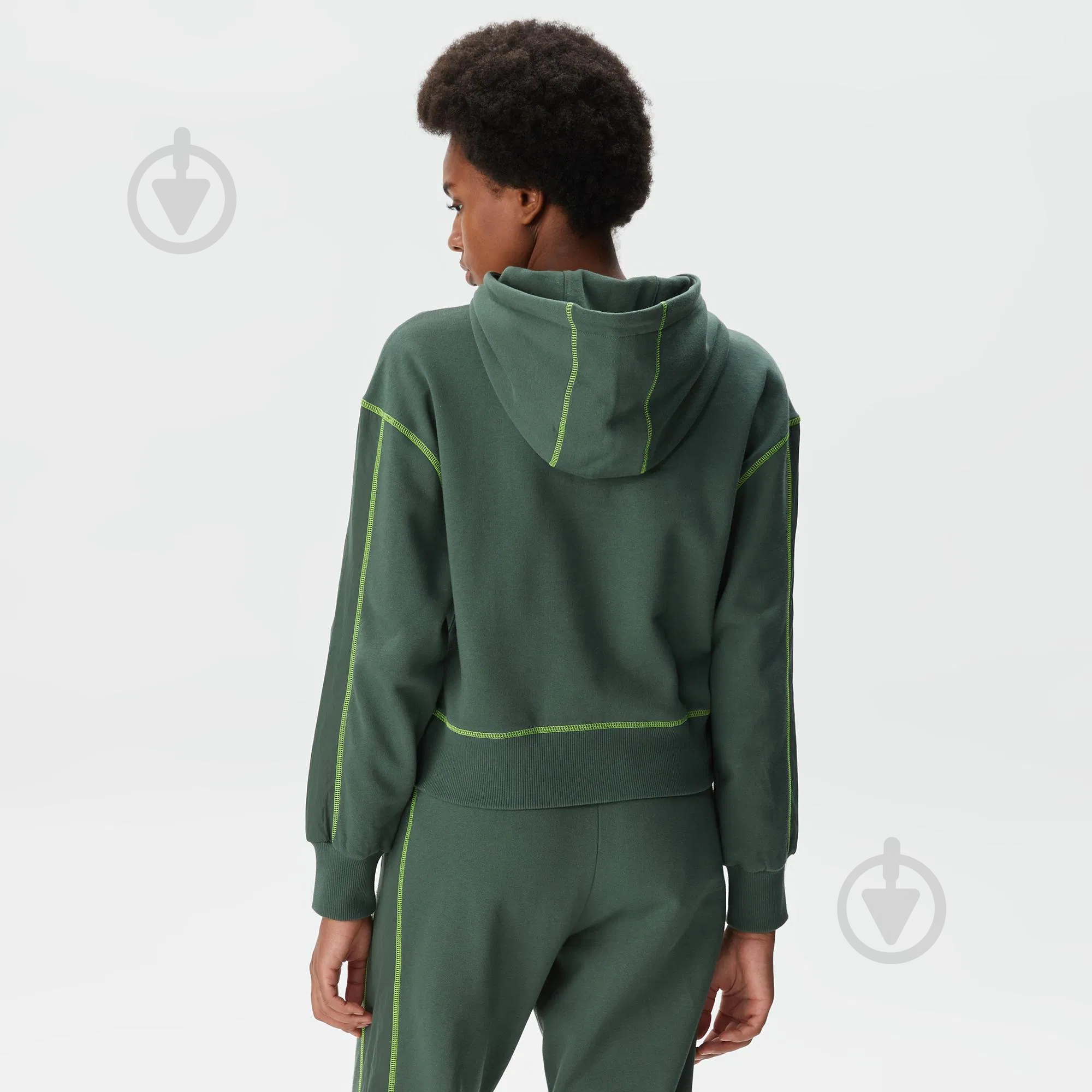 Худи Lacoste SF240303H р.L зеленый - фото 2