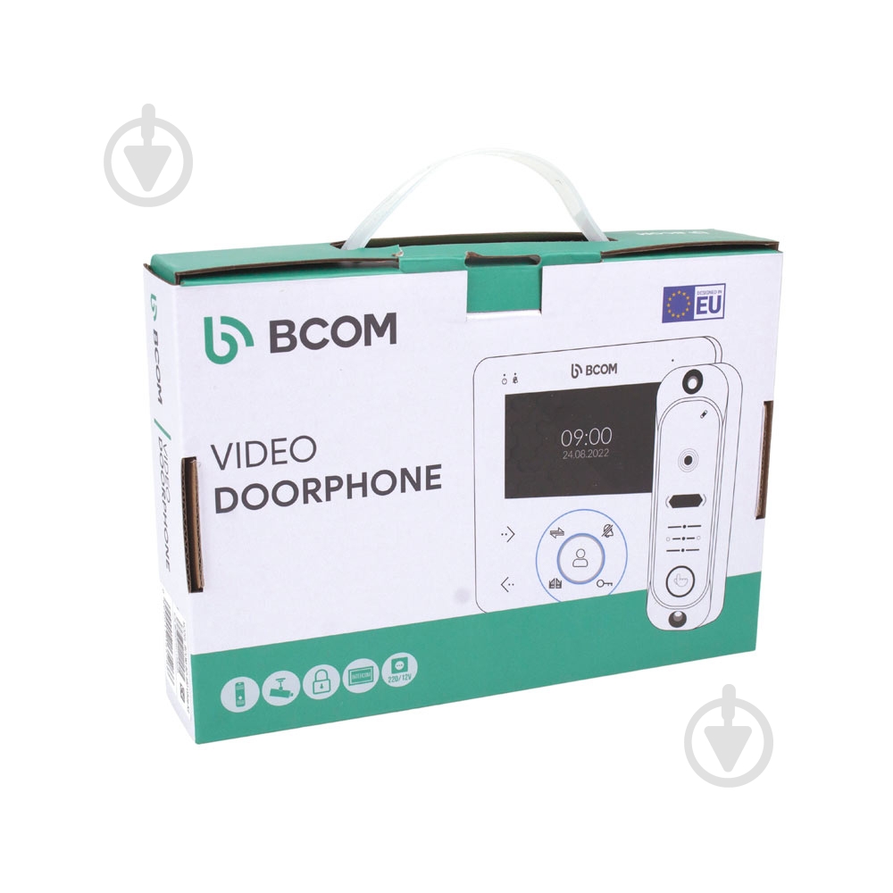 Комплект видеодомофона BCOM BD-480 White Kit 240552 - фото 10