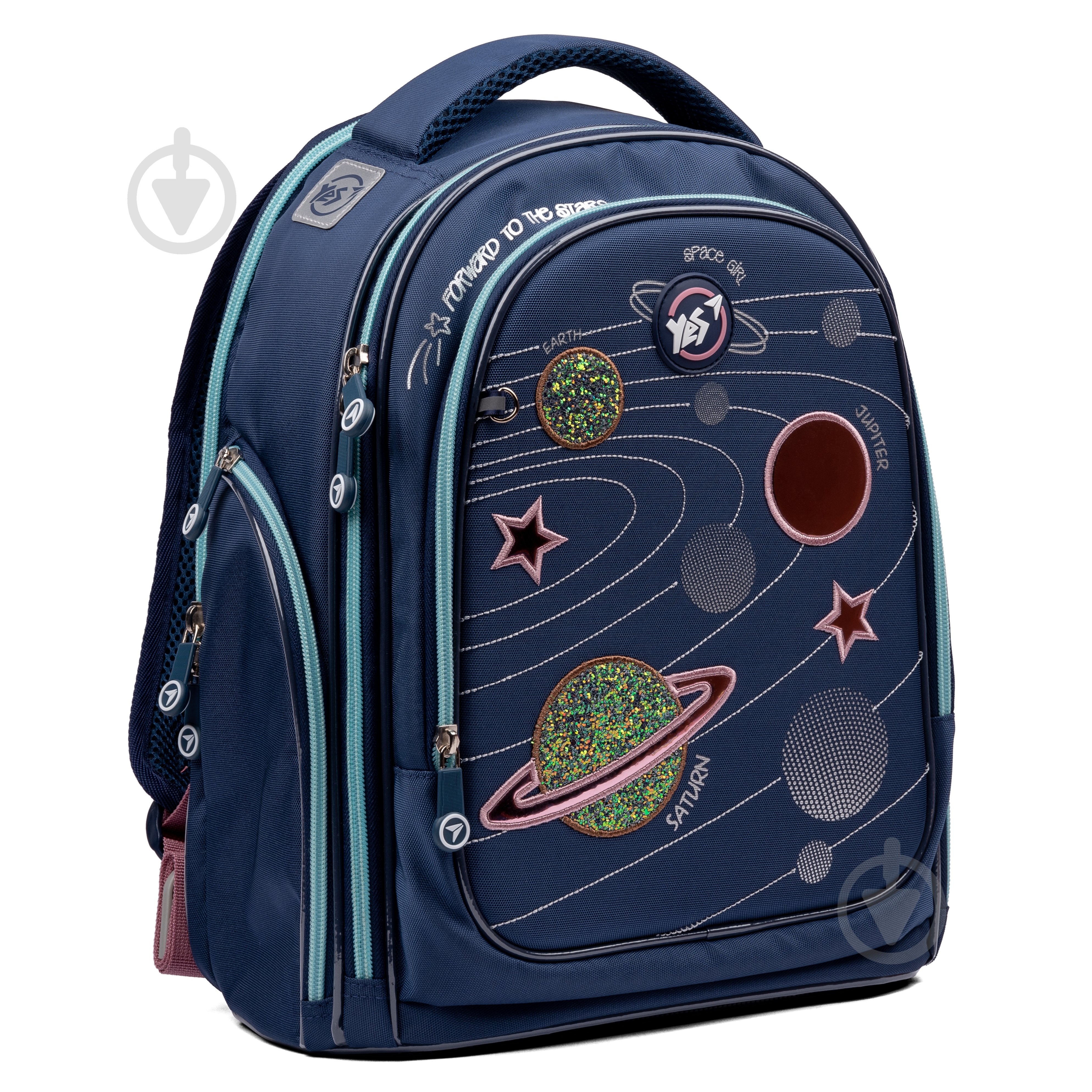 Ранец полукаркасный YES Space S-84 Cosmos - фото 1 Ранец полукаркасный YES Space S-84 Cosmos - фото 1