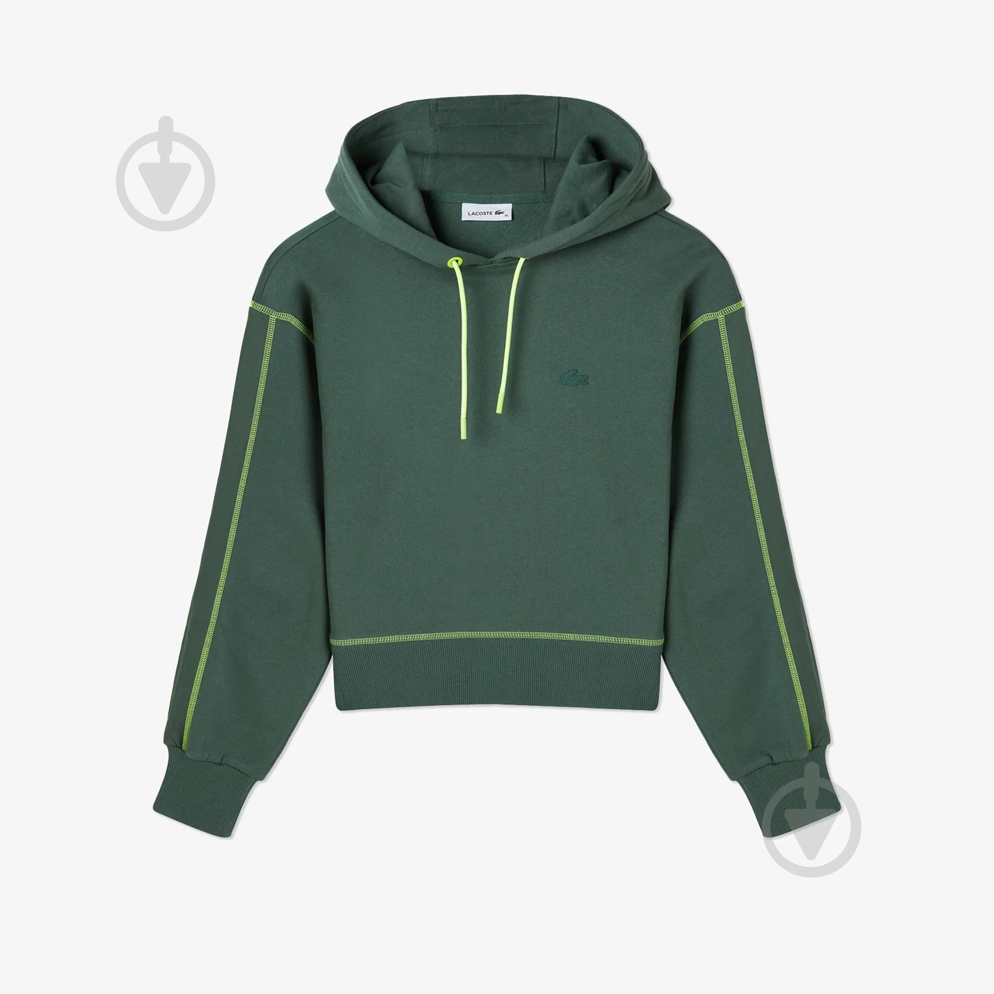 Худи Lacoste SF240303H р.S зеленый - фото 6