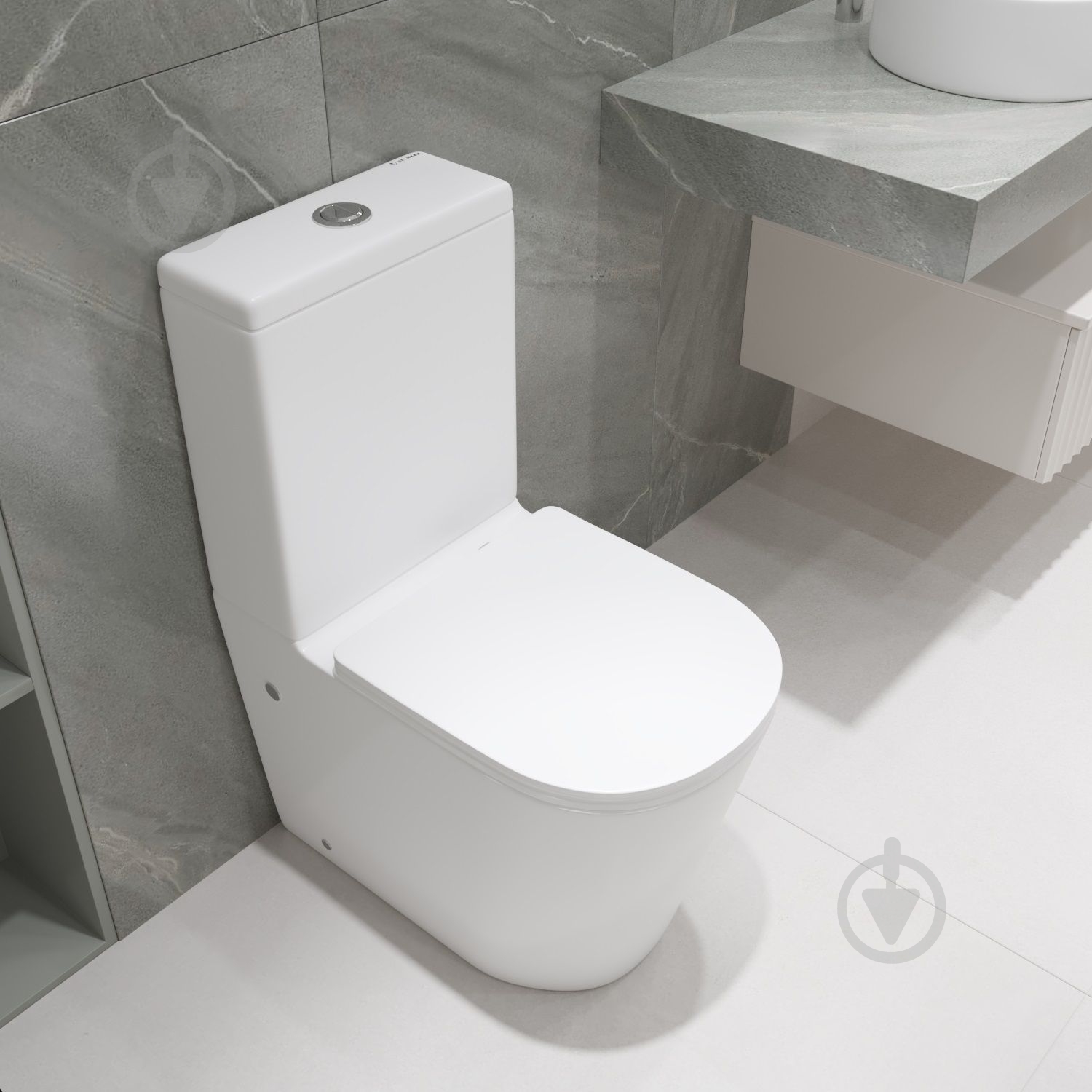 Унитаз-компакт Helmken 35276001 с сиденьем Soft Сlose/EasyOff полипропилен - фото 8 Унитаз-компакт Helmken 35276001 с сиденьем Soft Сlose/EasyOff полипропилен - фото 8