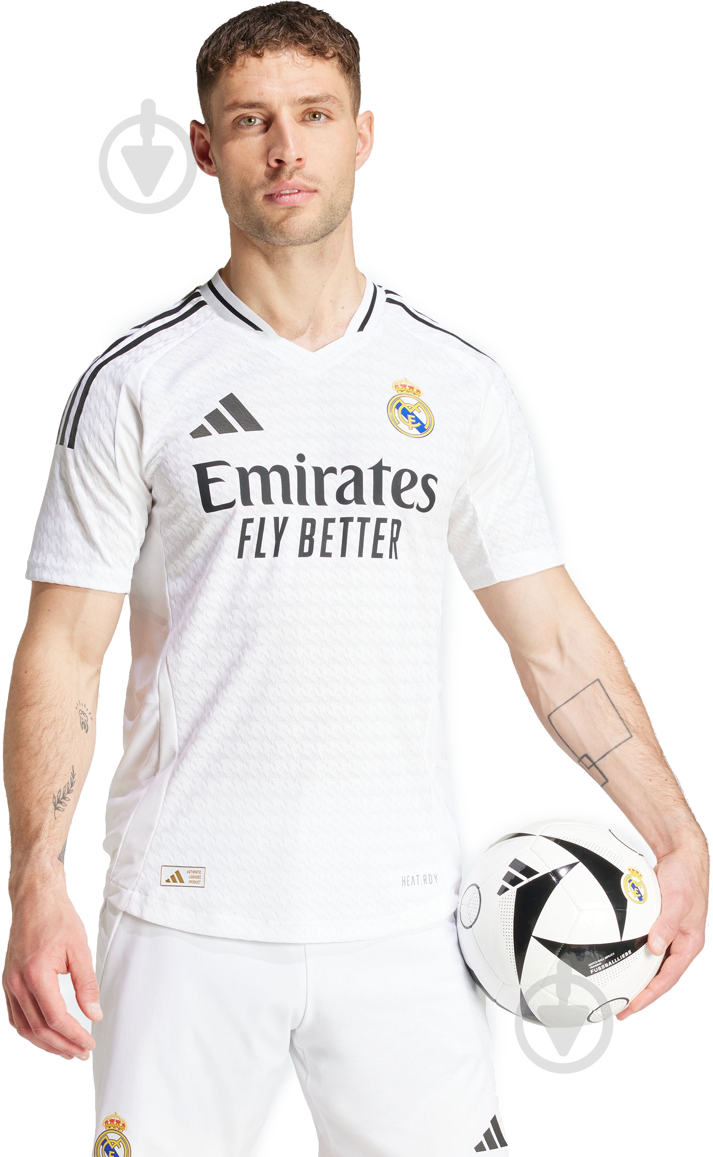 ᐉ Футболка Adidas REAL H JSY AU IX8095 р.2XL білий • Краща ціна в