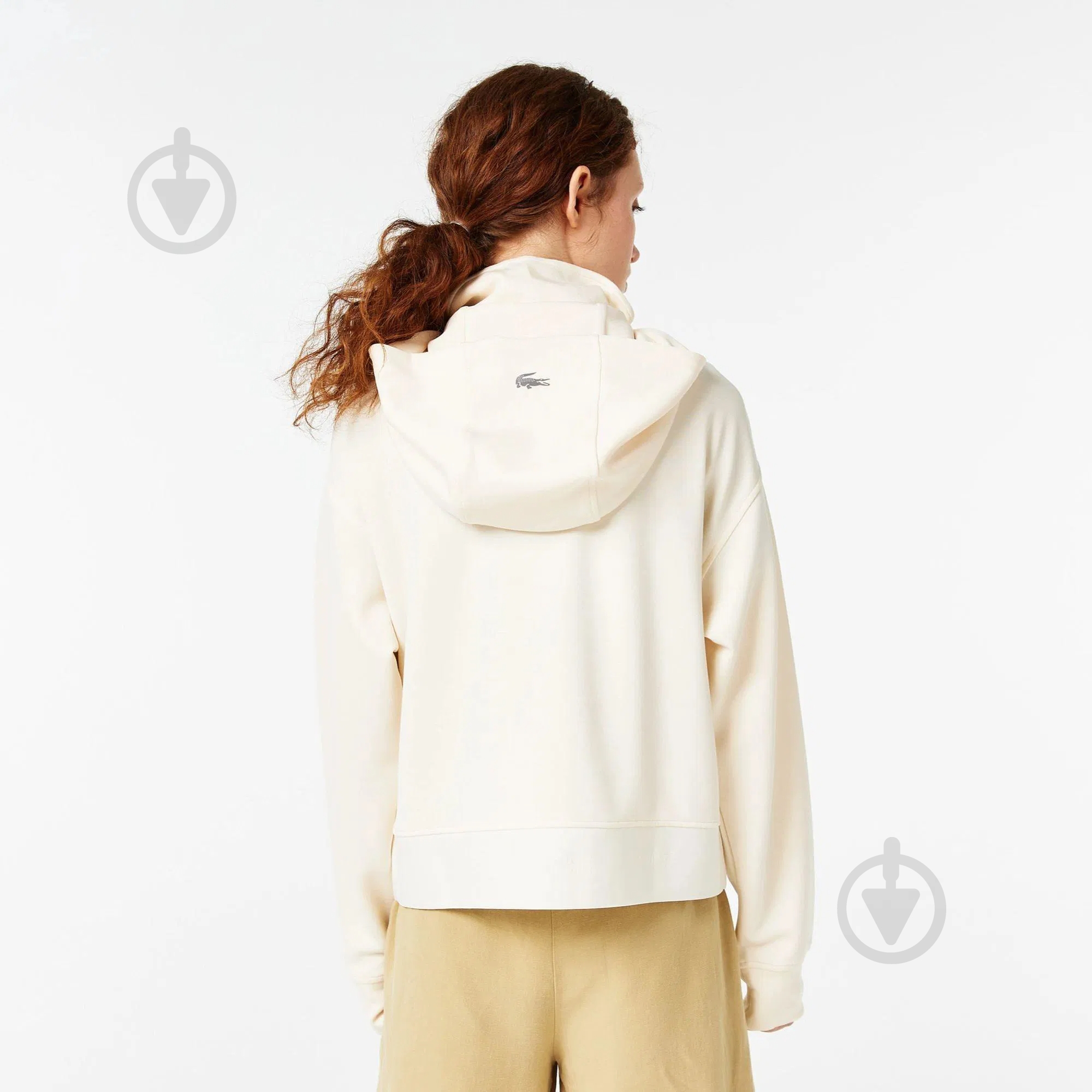 Толстовка Lacoste SF021111B р.M бежевий - фото 2 Толстовка Lacoste SF021111B р.M бежевий - фото 2