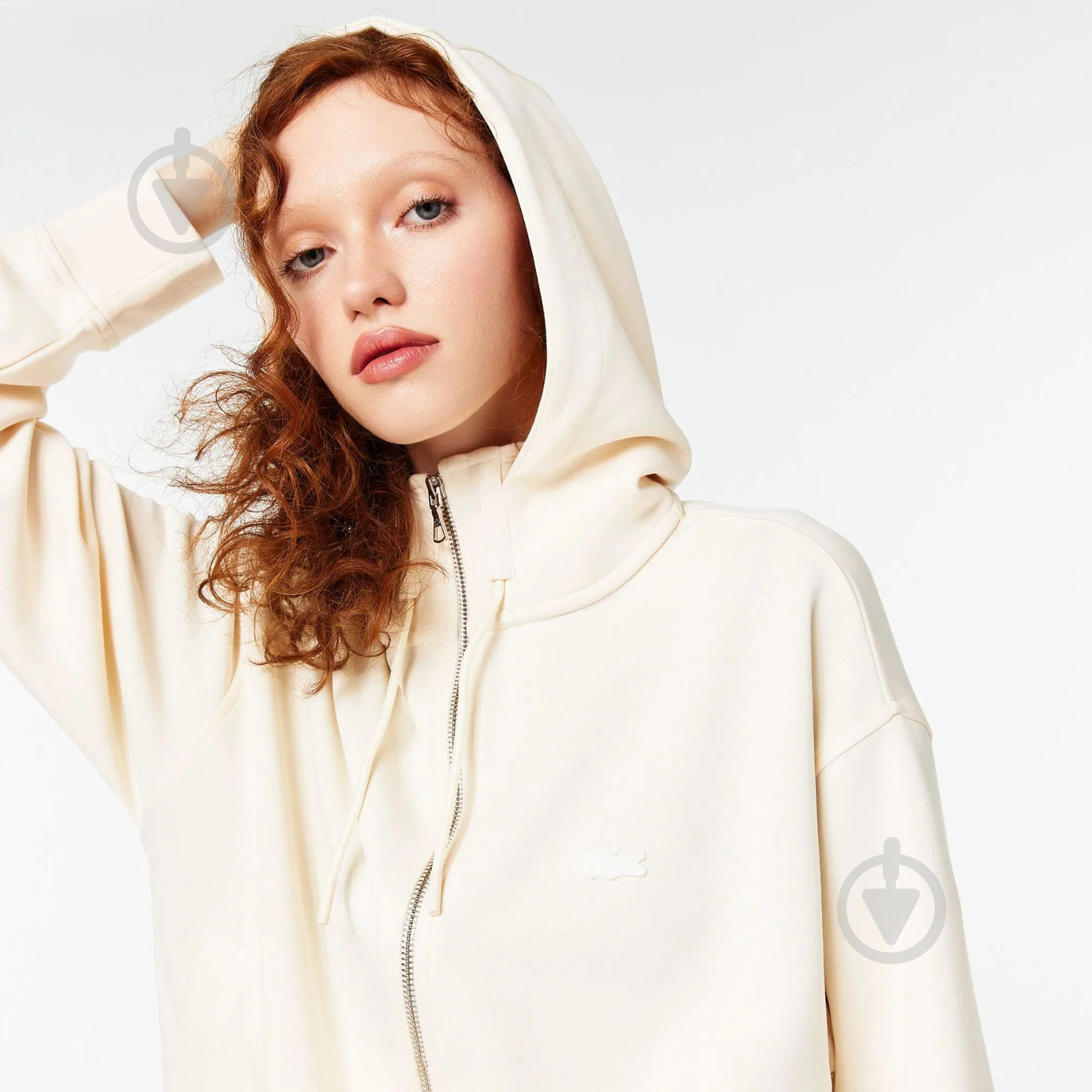 Толстовка Lacoste SF021111B р.M бежевий - фото 3 Толстовка Lacoste SF021111B р.M бежевий - фото 3