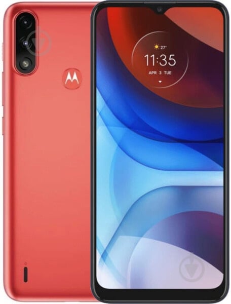 Смартфон Motorola E7 Power 4/64GB coral red - фото 1