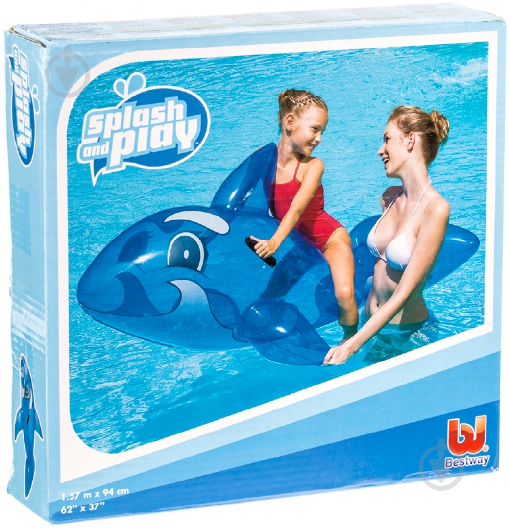 Іграшка Bestway Кит з ручками 41037B - фото 3