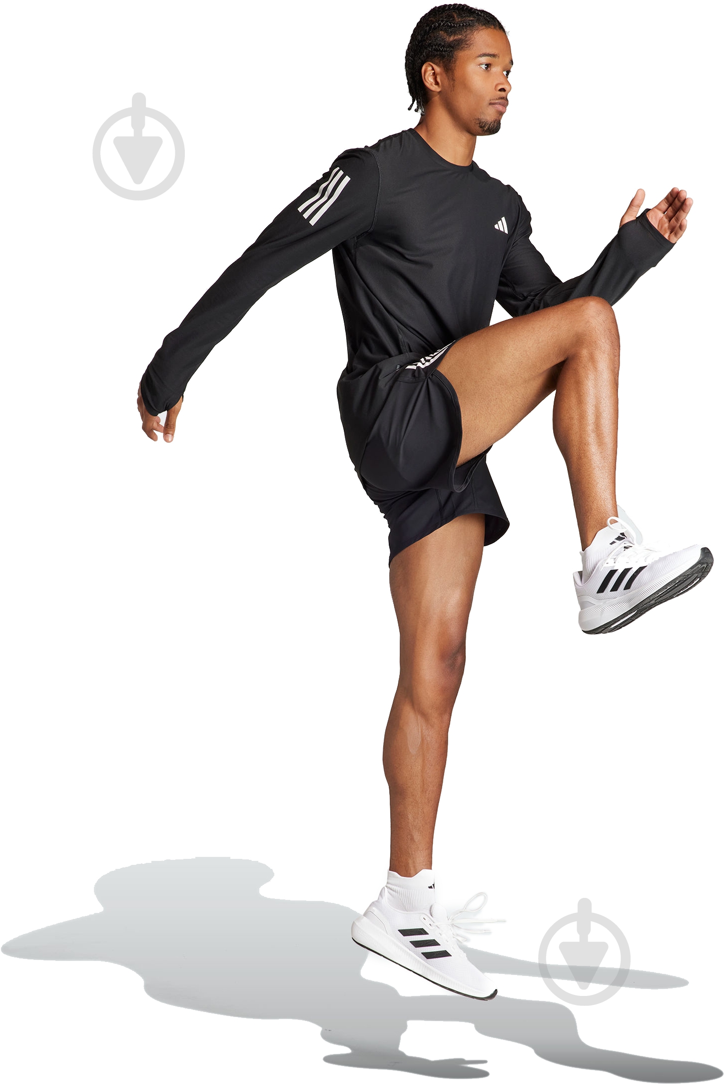 ᐉ Футболка Adidas OTR B LS IN1486 р.2XL чорний • Краща ціна в