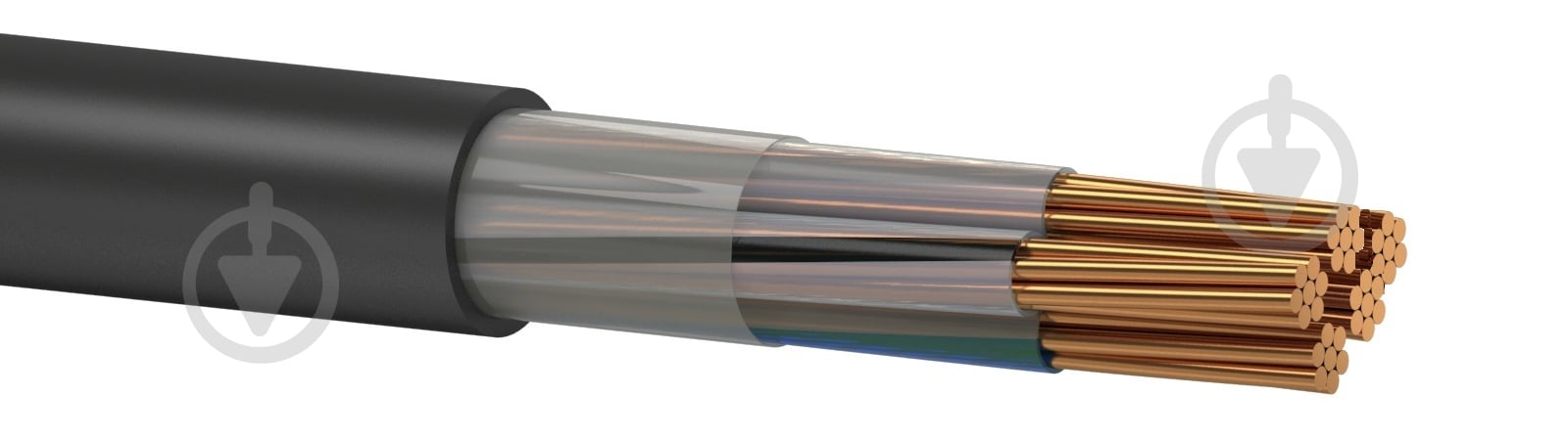 Кабель негорючий Одескабель ВВГнг 5x10,0 медь - фото 1