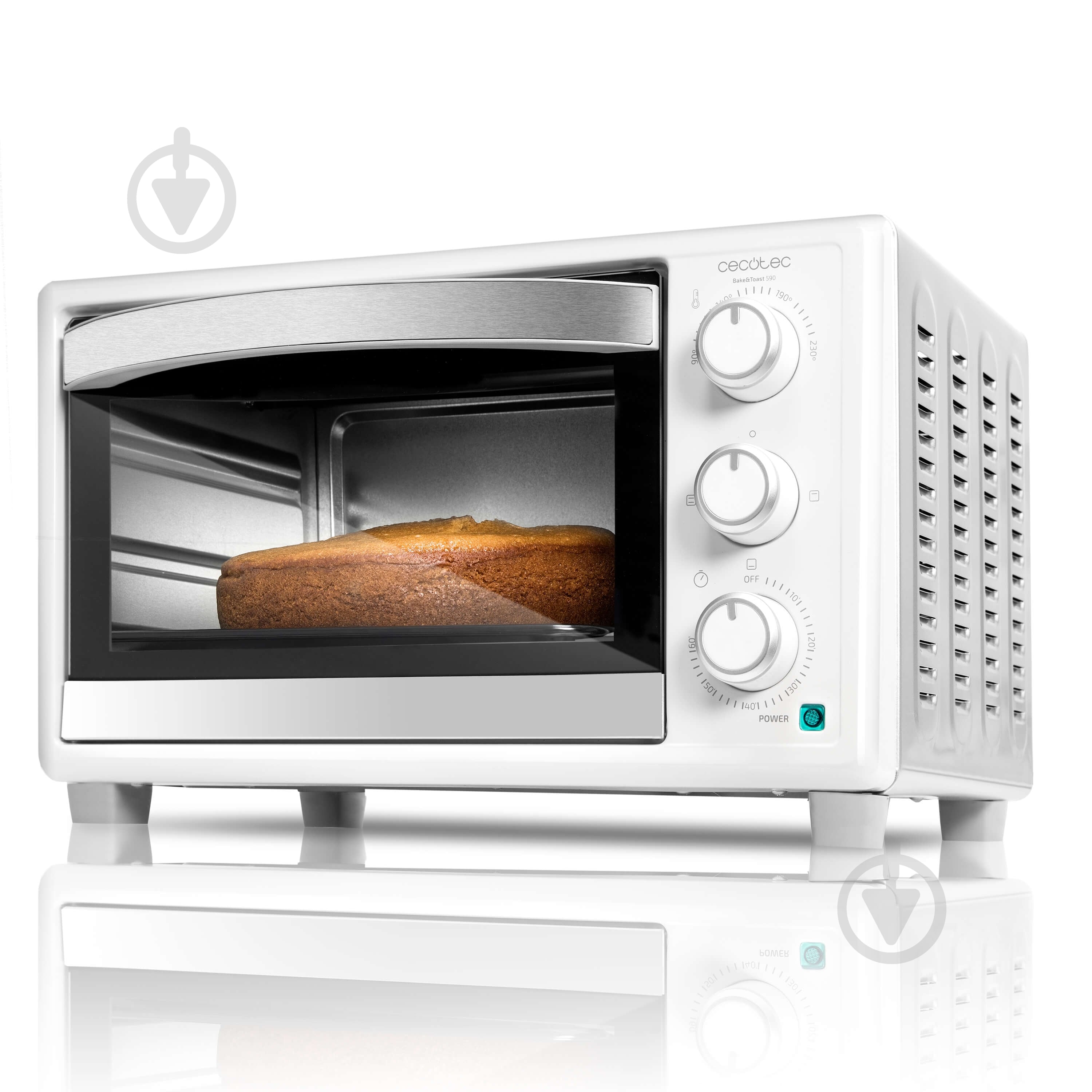 Електрична піч CECOTEC Mini Oven Bake&Toast 590 CCTC-02207 - фото 1