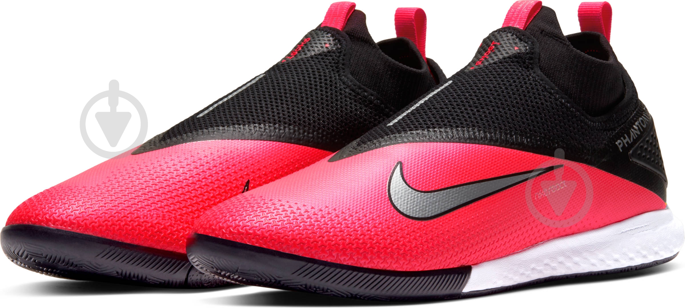 Футзальная обувь Nike REACT PHANTOVSN 2 PRO DF IC CD4170-606 р.42,5 черный - фото 1