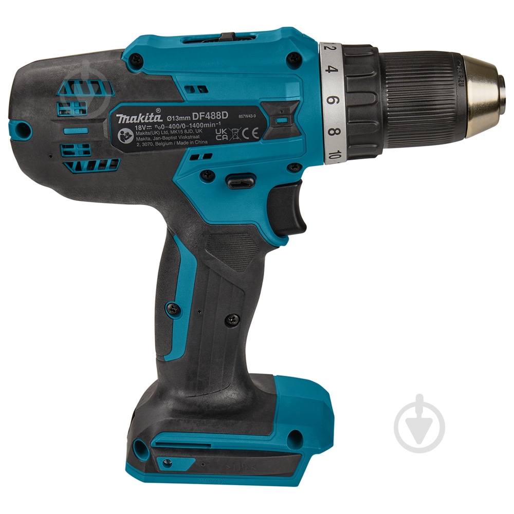 Шуруповерт аккумуляторный Makita DF488DWAE - фото 6