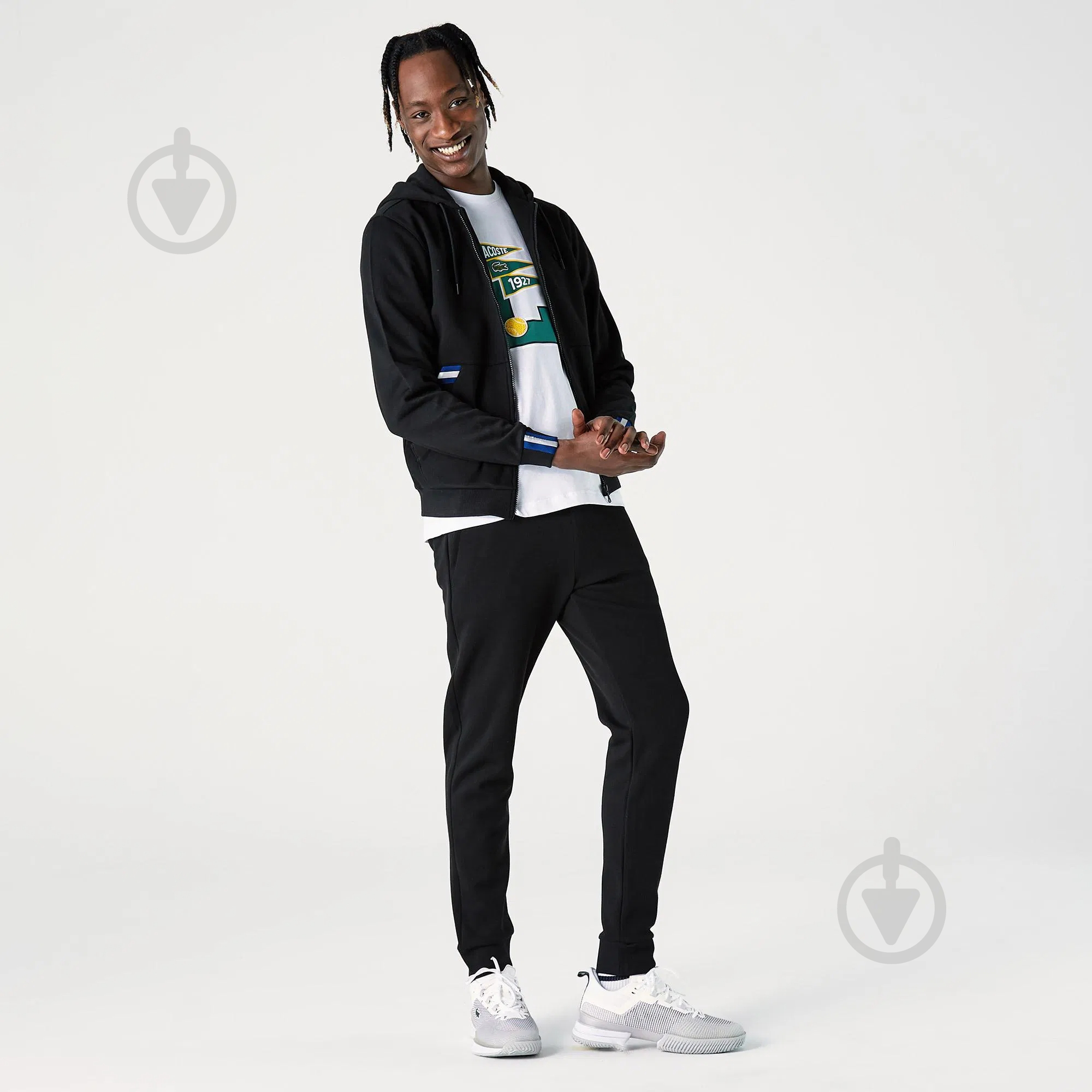 Толстовка Lacoste SH020808S р.M черный - фото 3