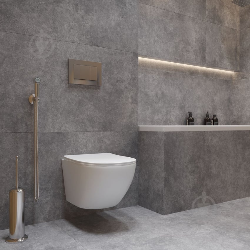 Унитаз подвесной Helmken 35103001 с сиденьем Soft Сlose/EasyOff дюропласт, белый - фото 11 Унитаз подвесной Helmken 35103001 с сиденьем Soft Сlose/EasyOff дюропласт, белый - фото 11