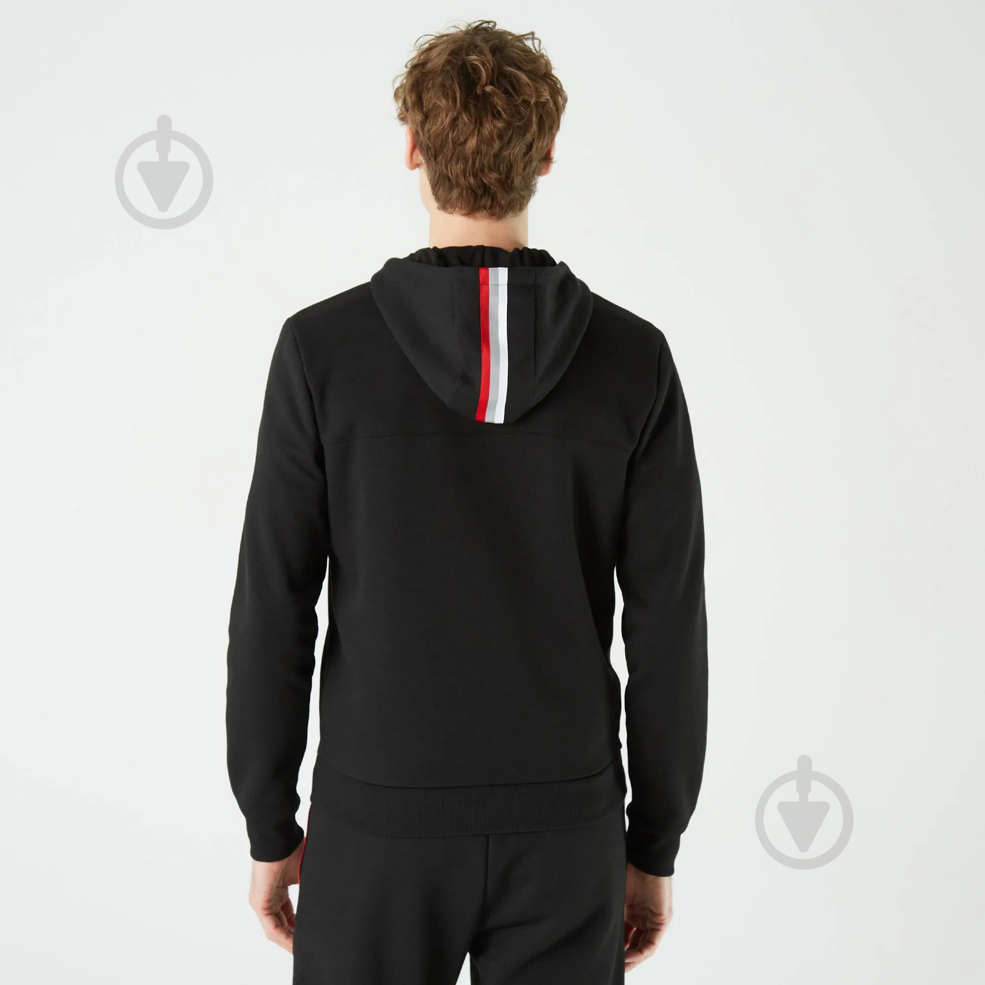 Толстовка Lacoste SH010808S р.M чорний - фото 2 Толстовка Lacoste SH010808S р.M чорний - фото 2